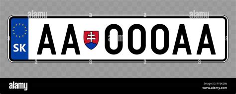 Vehicle registration plates of Slovakia 